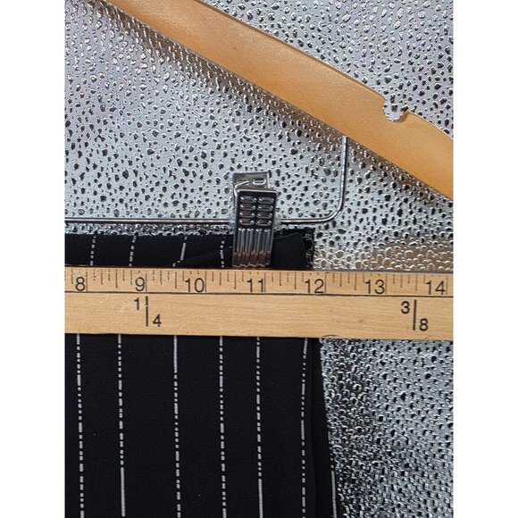 I.AM.GIA Black & White Striped Pants With Side Zipper XXS - Picture 4 of 14